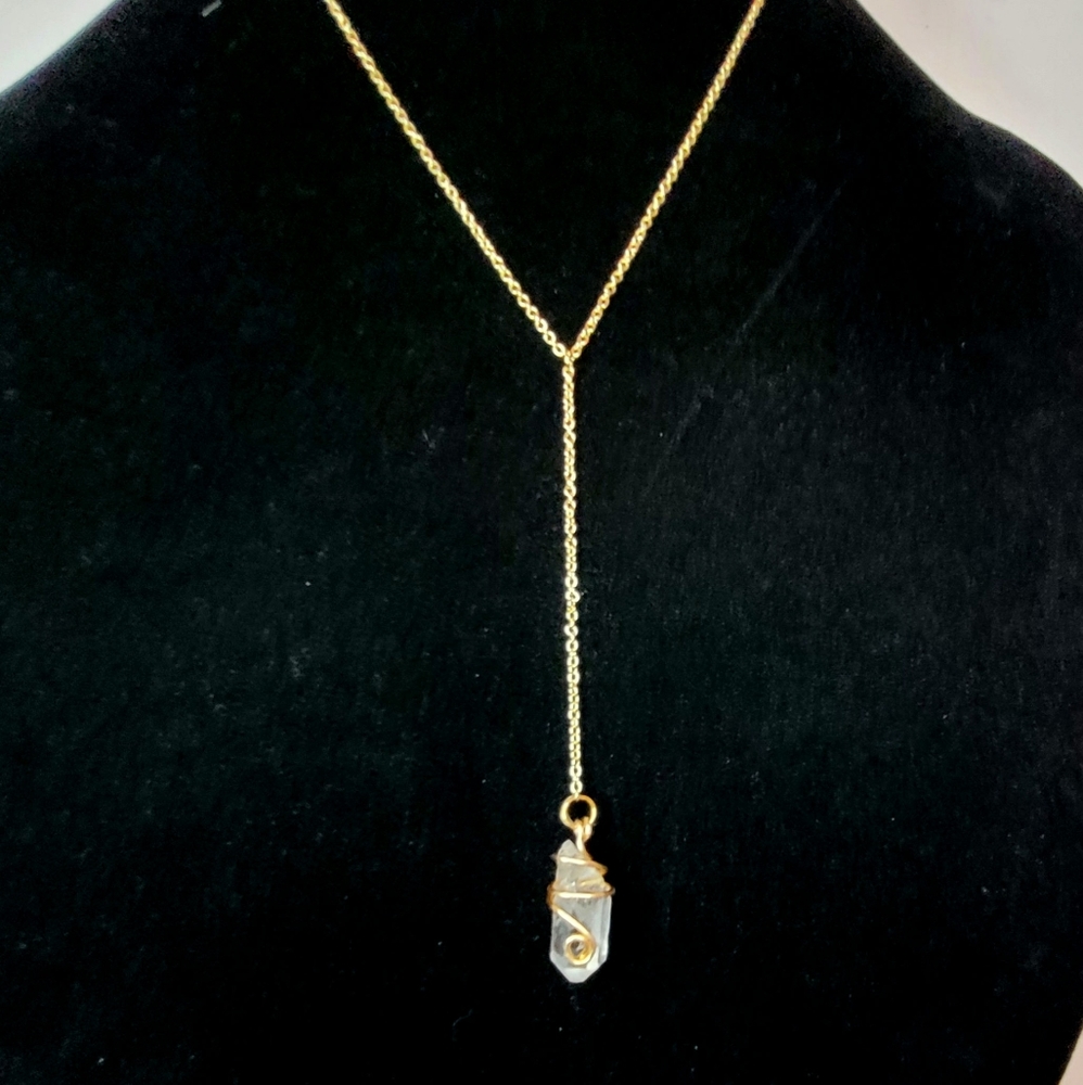 æ Original Quartz Drop Necklace